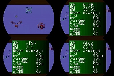 各系統限界値の一例
