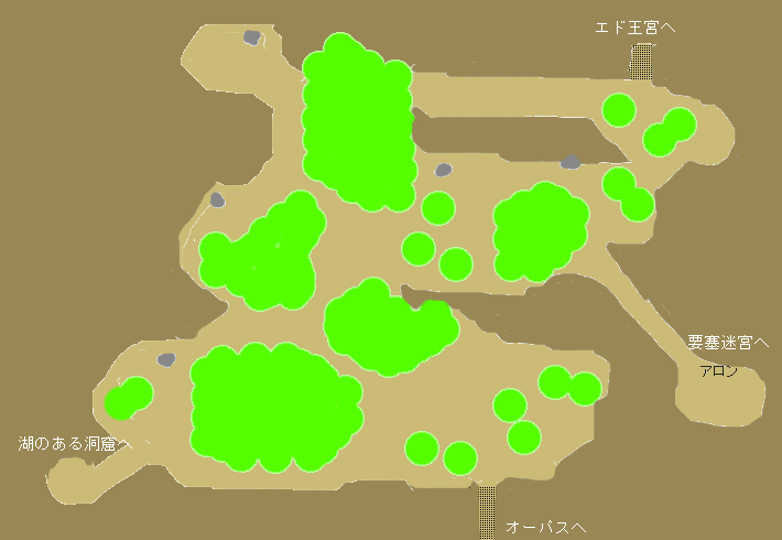 オーパスの山道